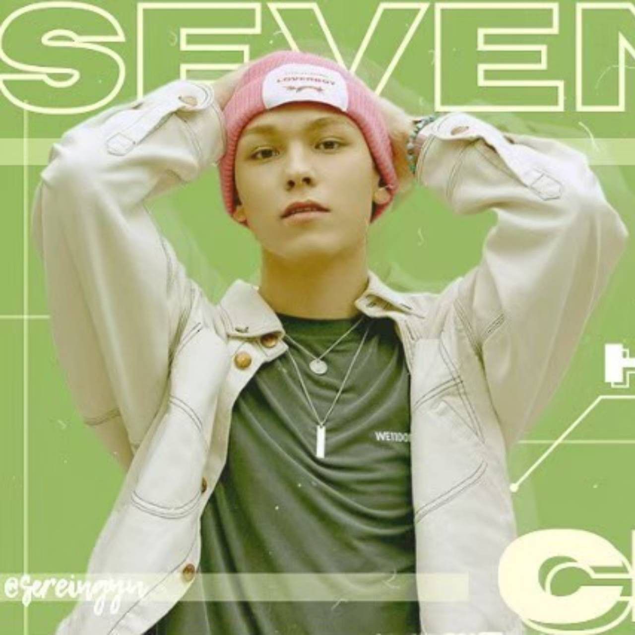 Recent activity shot of Vernon (SEVENTEEN)