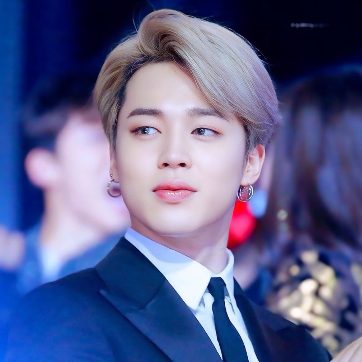 Recent activity shot of Jimin (BTS)