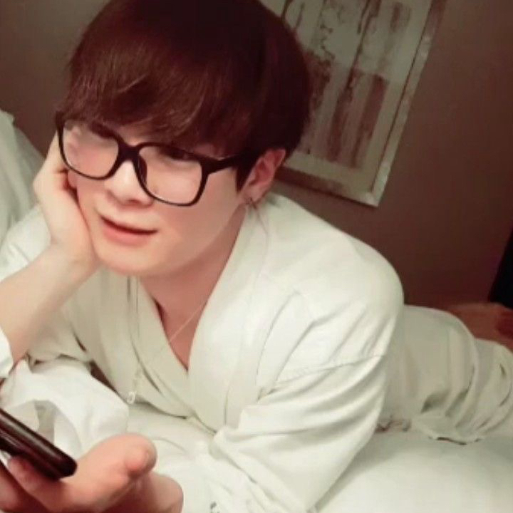 A moment captured by Moonbin (ASTRO)'s fan