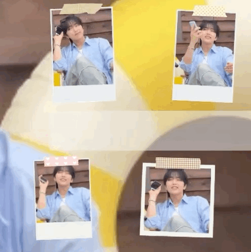 Behind-the-scenes cut of Sandeul (B1A4)