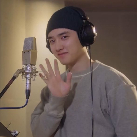 A moment captured by D.O. (EXO)'s fan