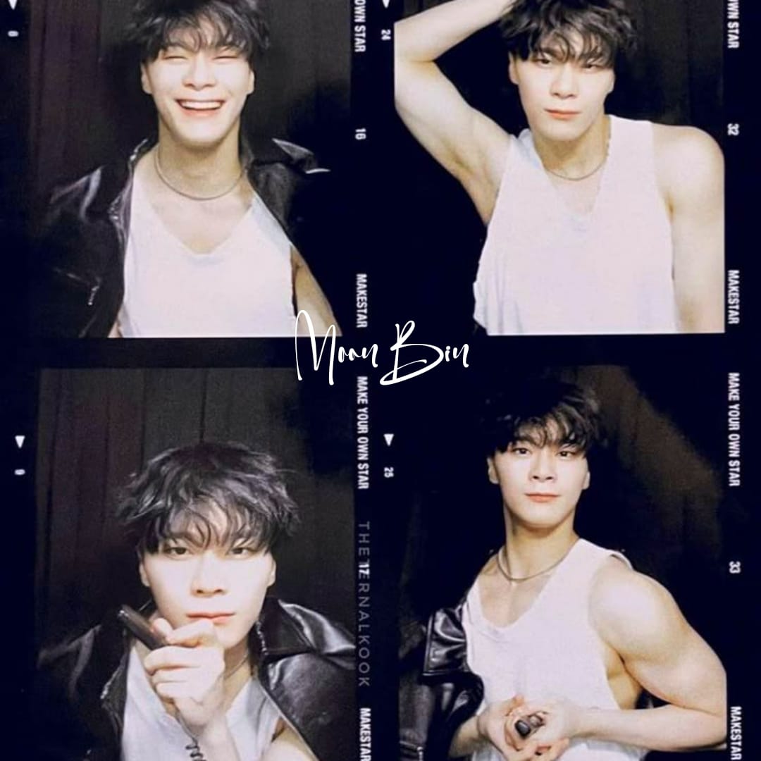 Behind-the-scenes cut of Moonbin (ASTRO)