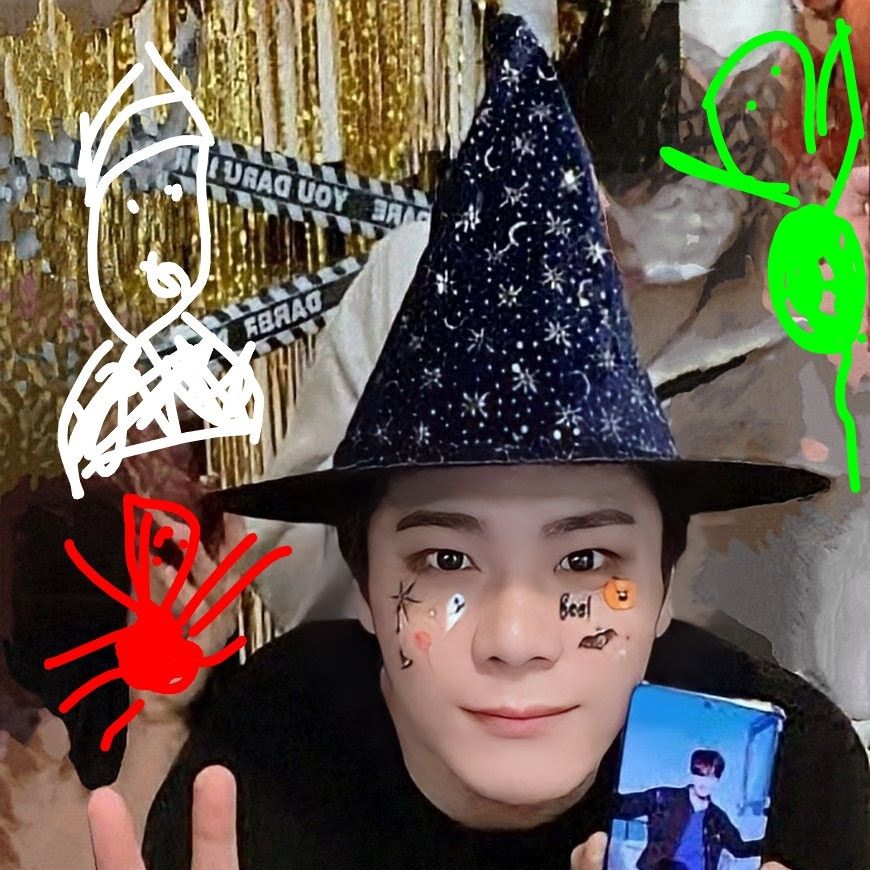 A moment captured by Moonbin (ASTRO)'s fan