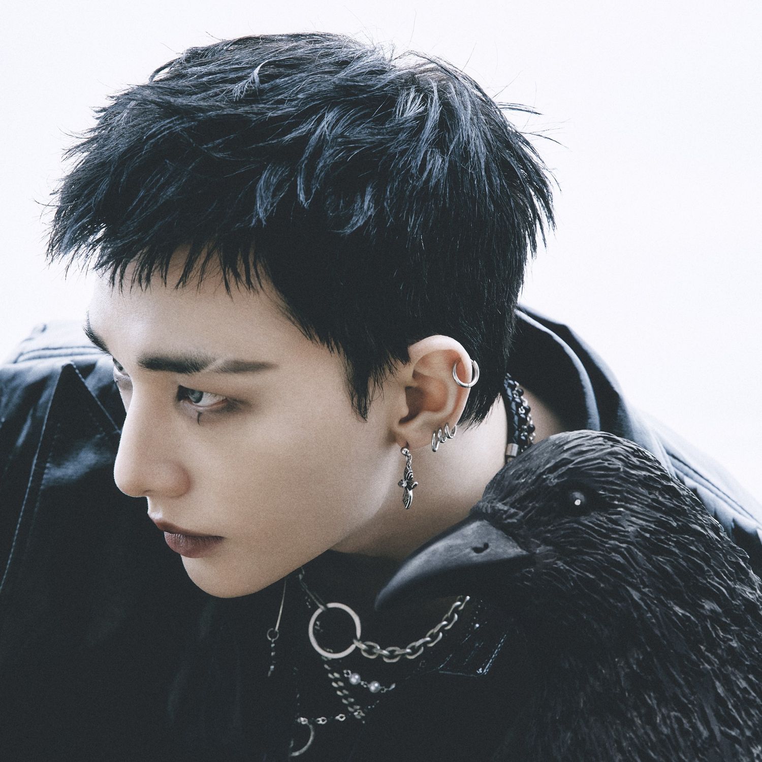 Recent activity shot of Hyunjin (Stray Kids)