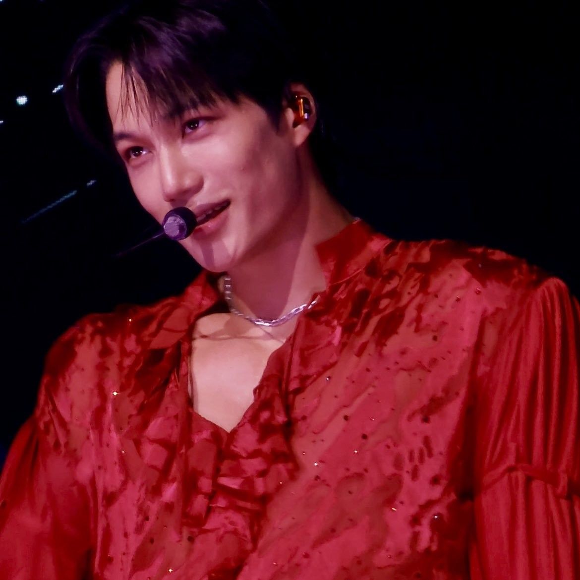 Momen yang diabadikan oleh penggemar Kai (EXO)