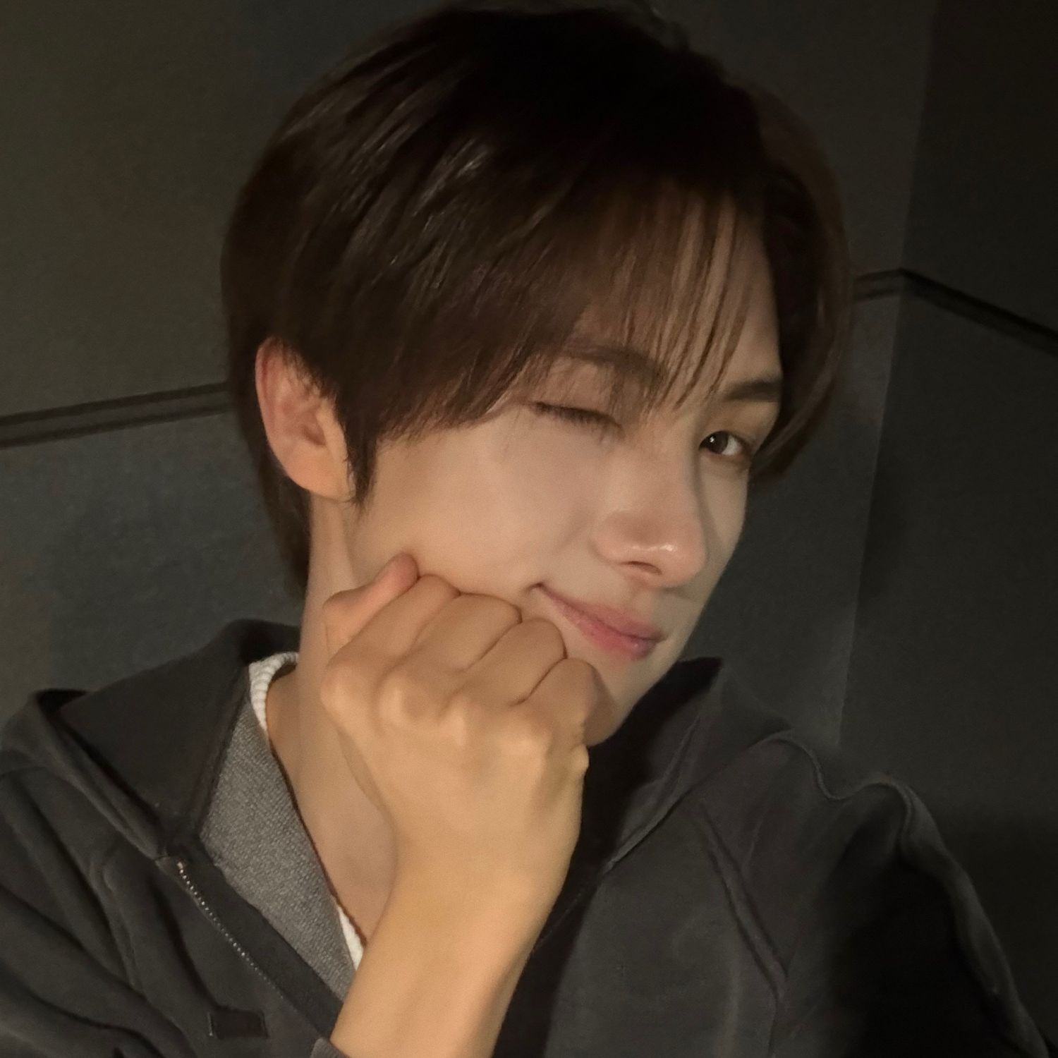 A moment captured by Youngjae (TWS)'s fan