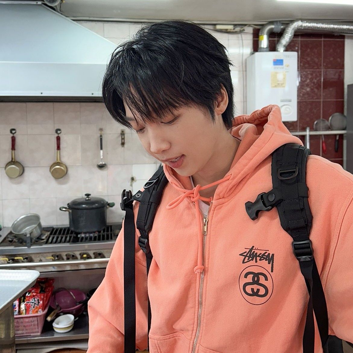 Recent activity shot of Jeong Sewoon