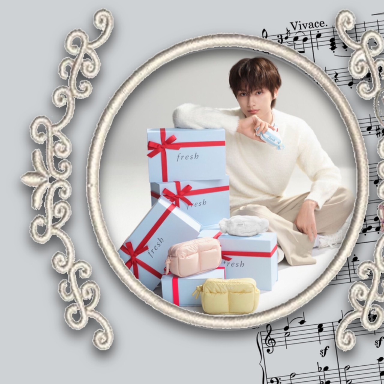 A moment captured by Jun (SEVENTEEN)'s fan