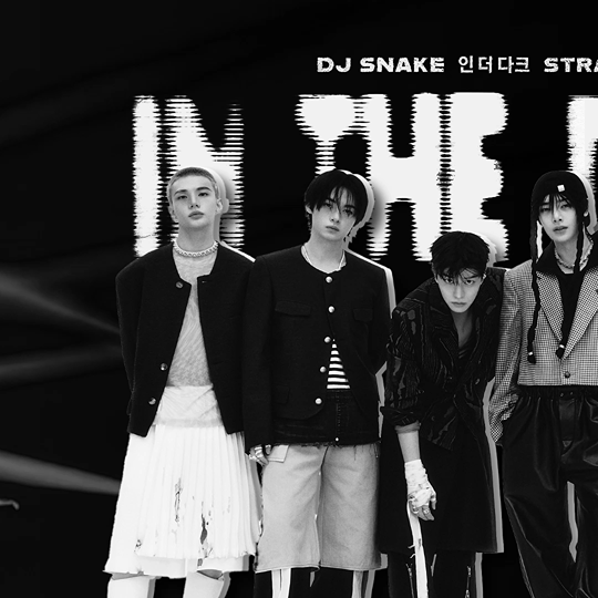 A moment captured by Stray Kids's fan