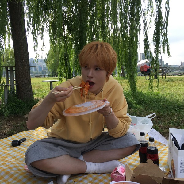 Signature photo of Kyungmin (TWS) capturing their charm