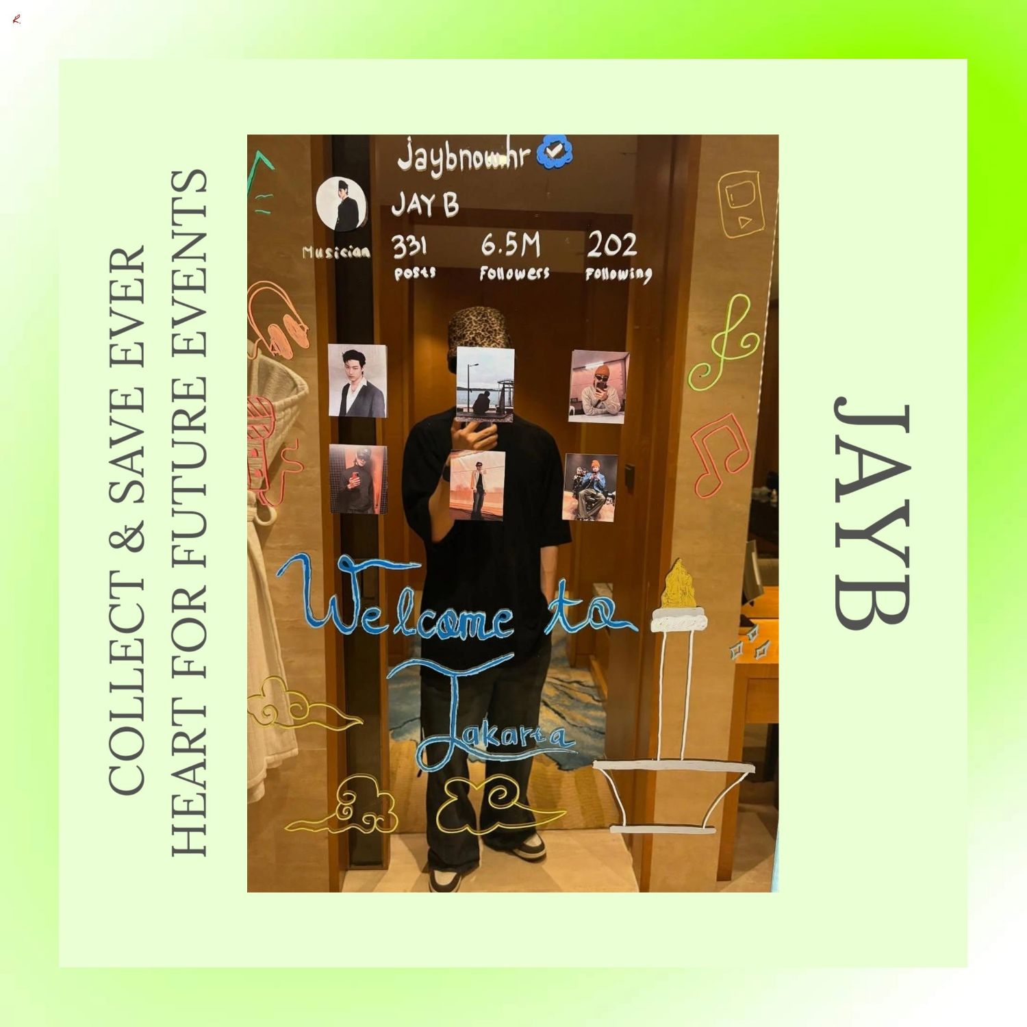 Recent activity shot of JAY B (GOT7)
