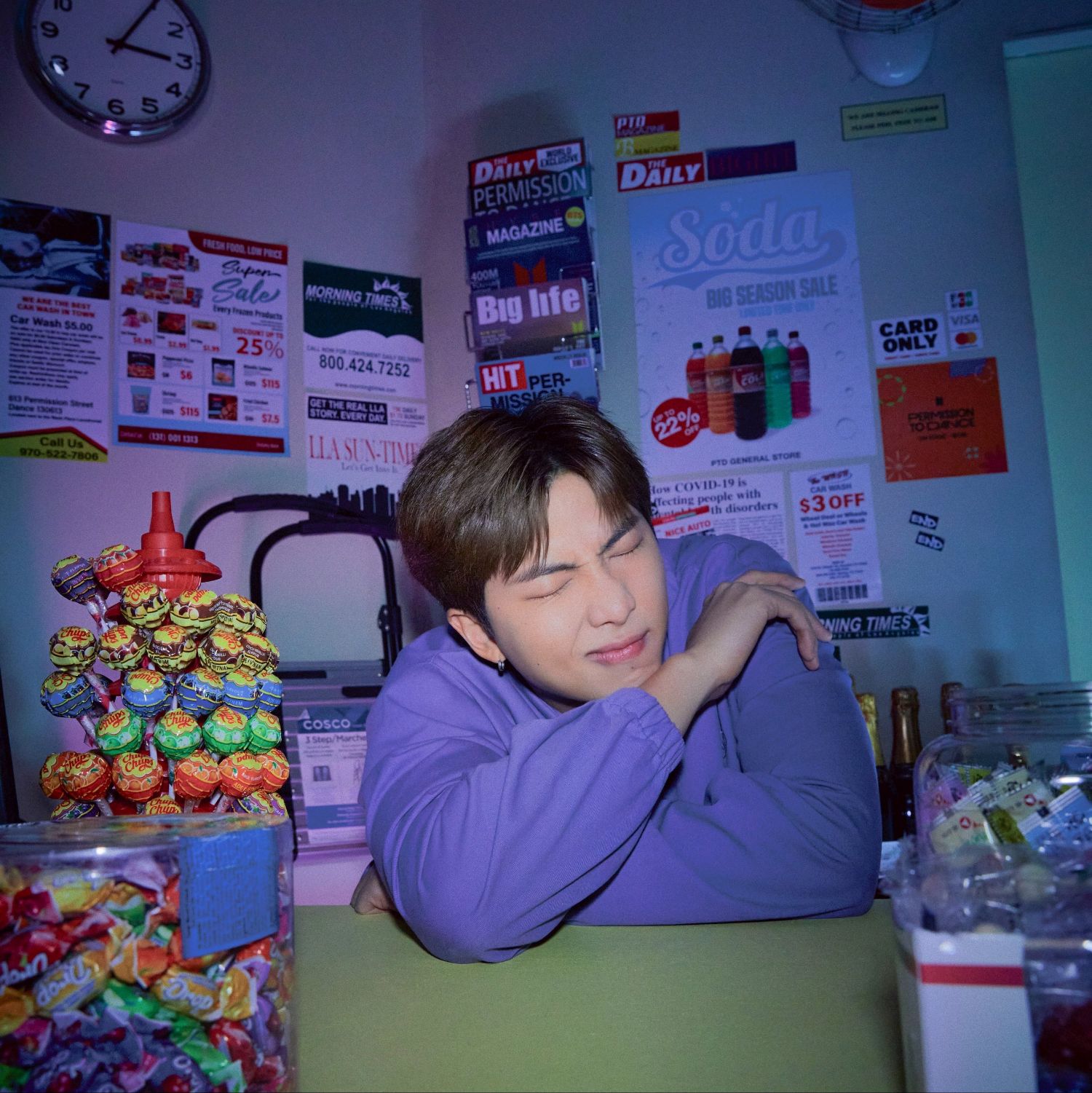 RM (防弹少年团)的幕后花絮