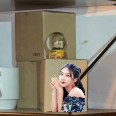 A moment captured by Jeong Yein (Lovelyz)'s fan
