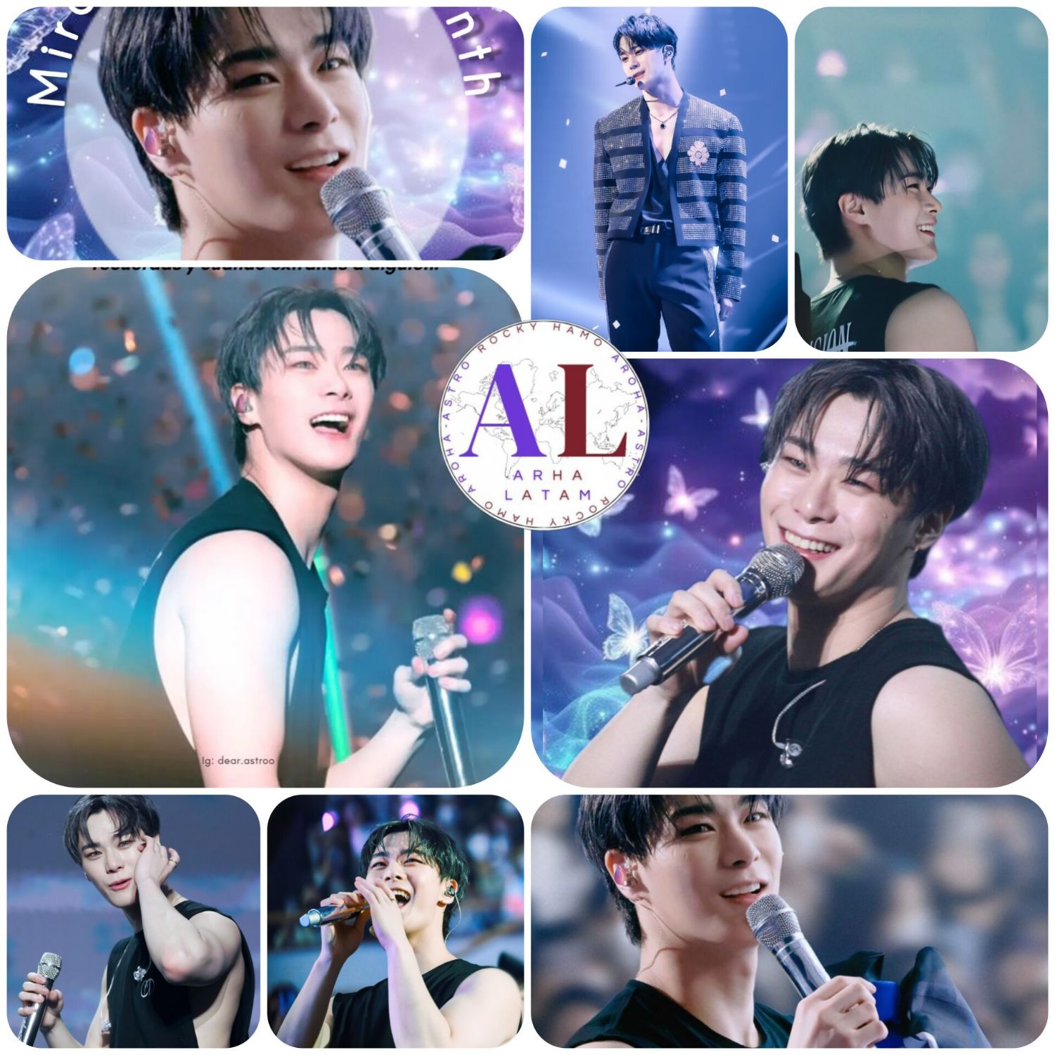 Recent activity shot of Moonbin (ASTRO)