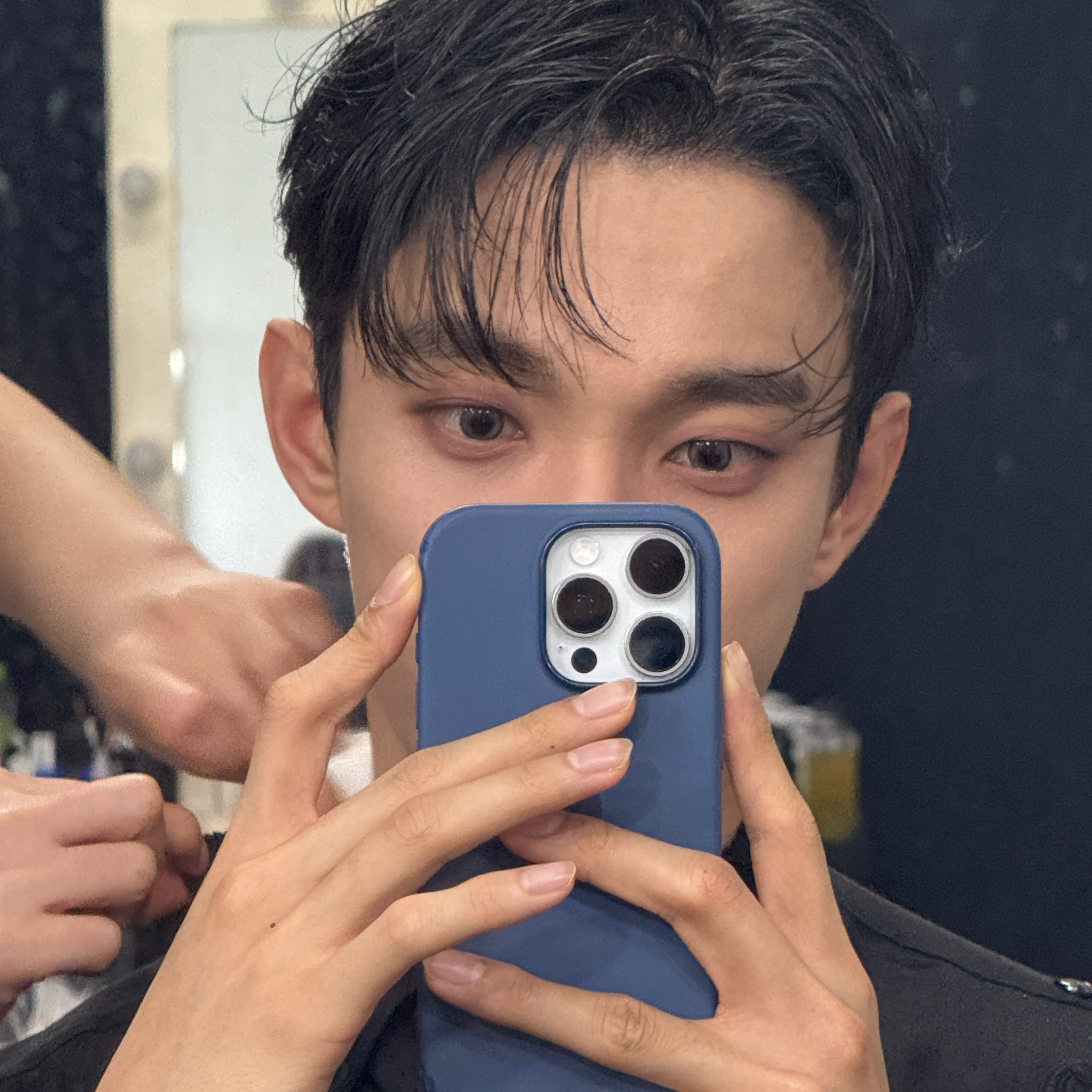 A moment captured by DK (SEVENTEEN)'s fan