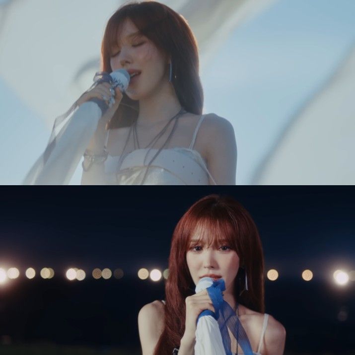 Behind-the-scenes cut of Wendy (Red Velvet)