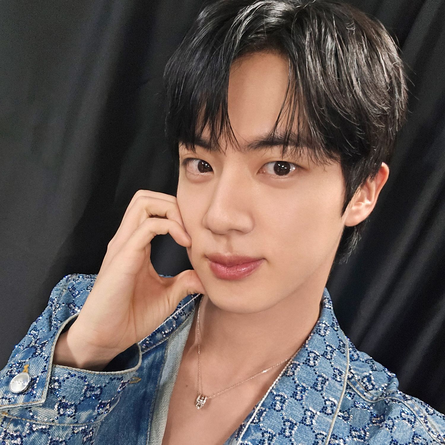 A moment captured by Jin (BTS)'s fan