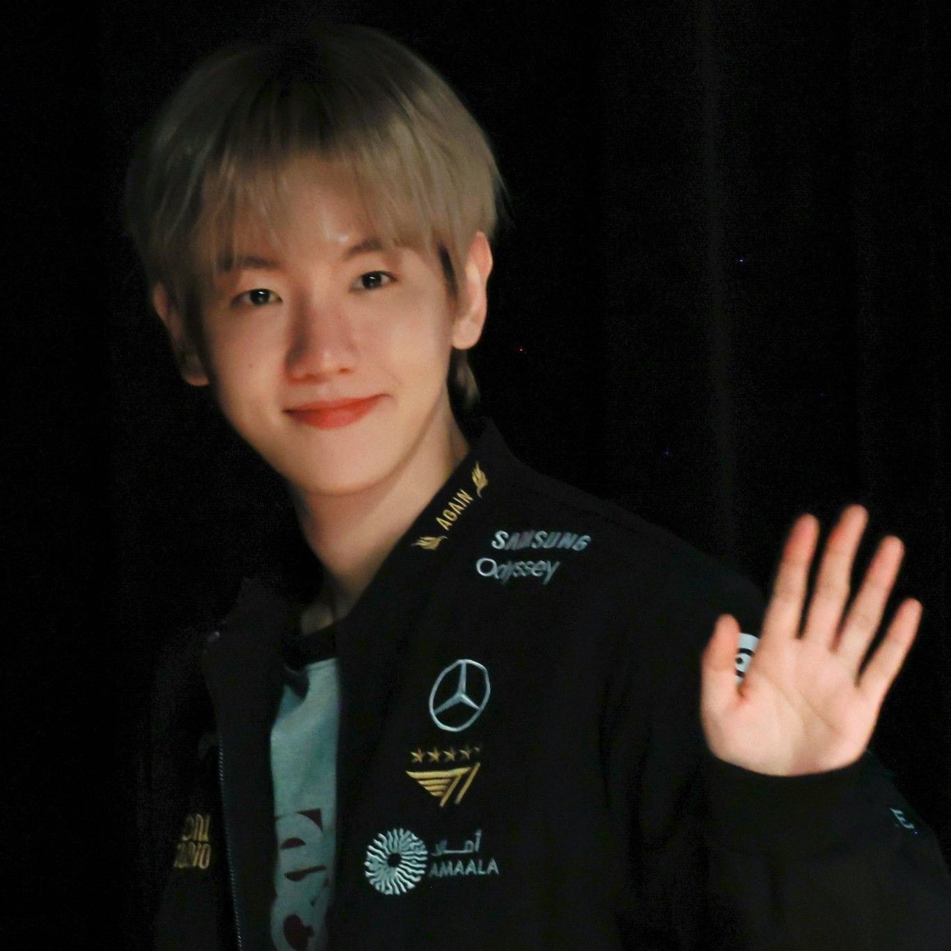 伯賢 (EXO)粉絲拍下的瞬間