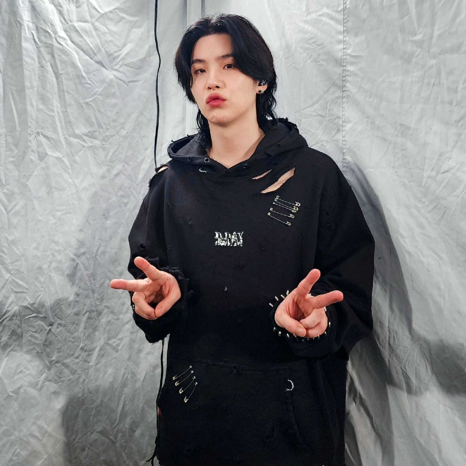 A moment captured by SUGA (BTS)'s fan