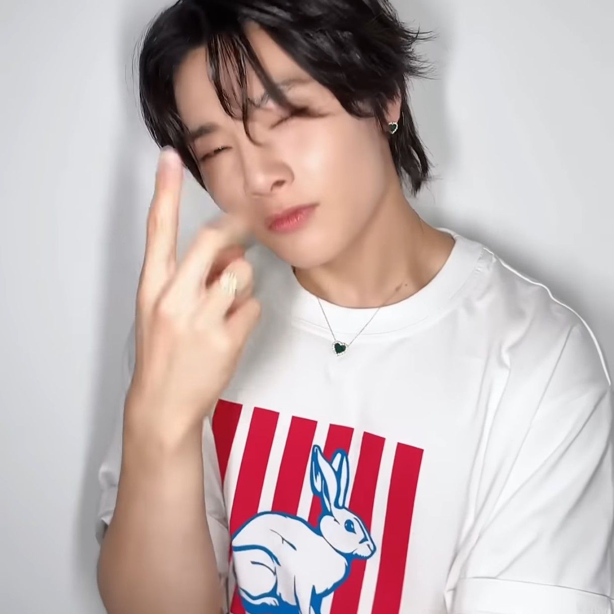 A moment captured by I.N (Stray Kids)'s fan