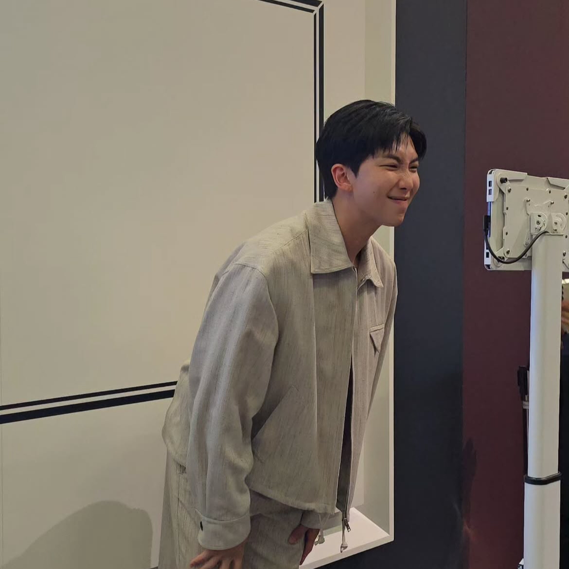 Recent activity shot of RM (BTS)