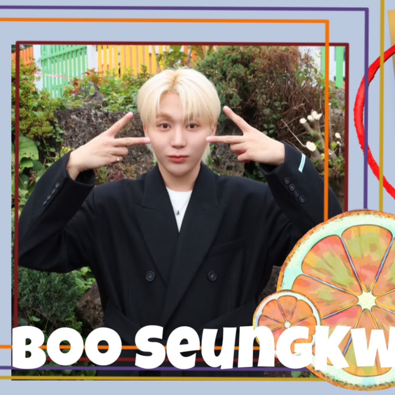 A moment captured by Seungkwan (SEVENTEEN)'s fan