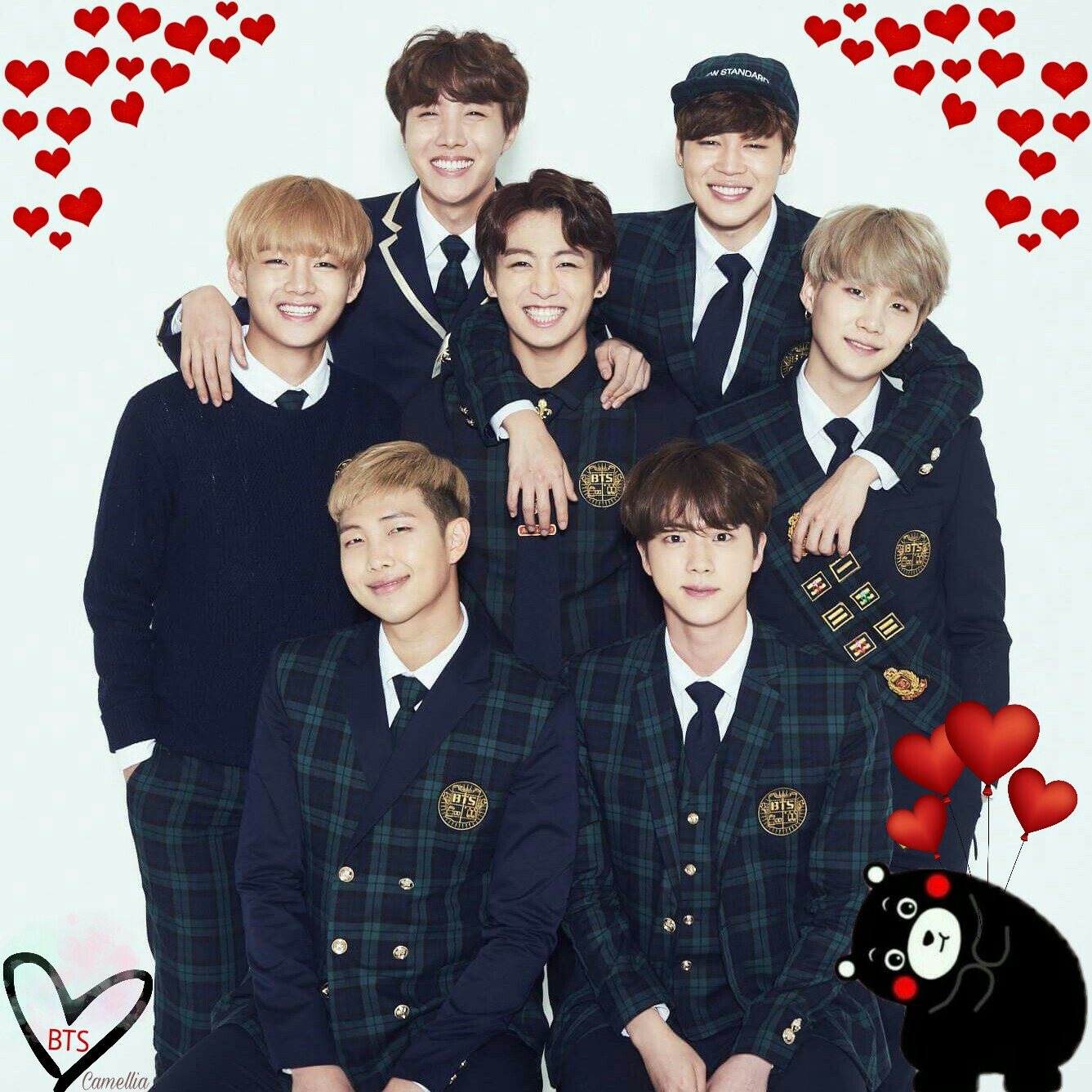 A moment captured by BTS's fan