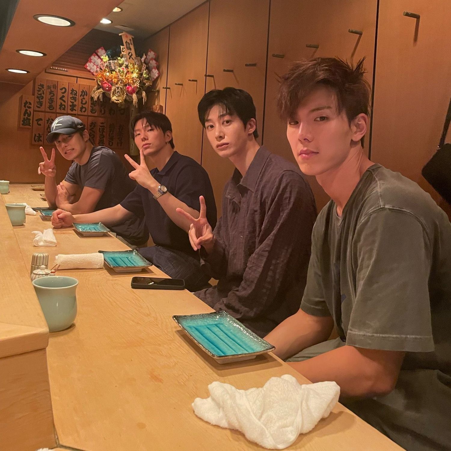 A moment captured by MONSTA X's fan