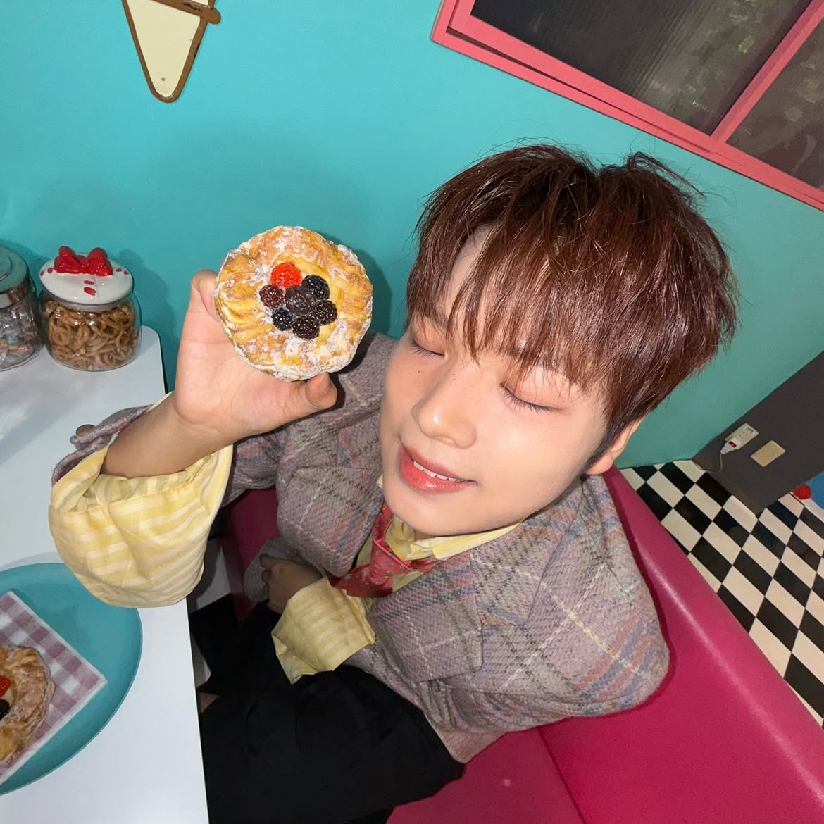 A moment captured by Choi JunSeong (GHOST9)'s fan