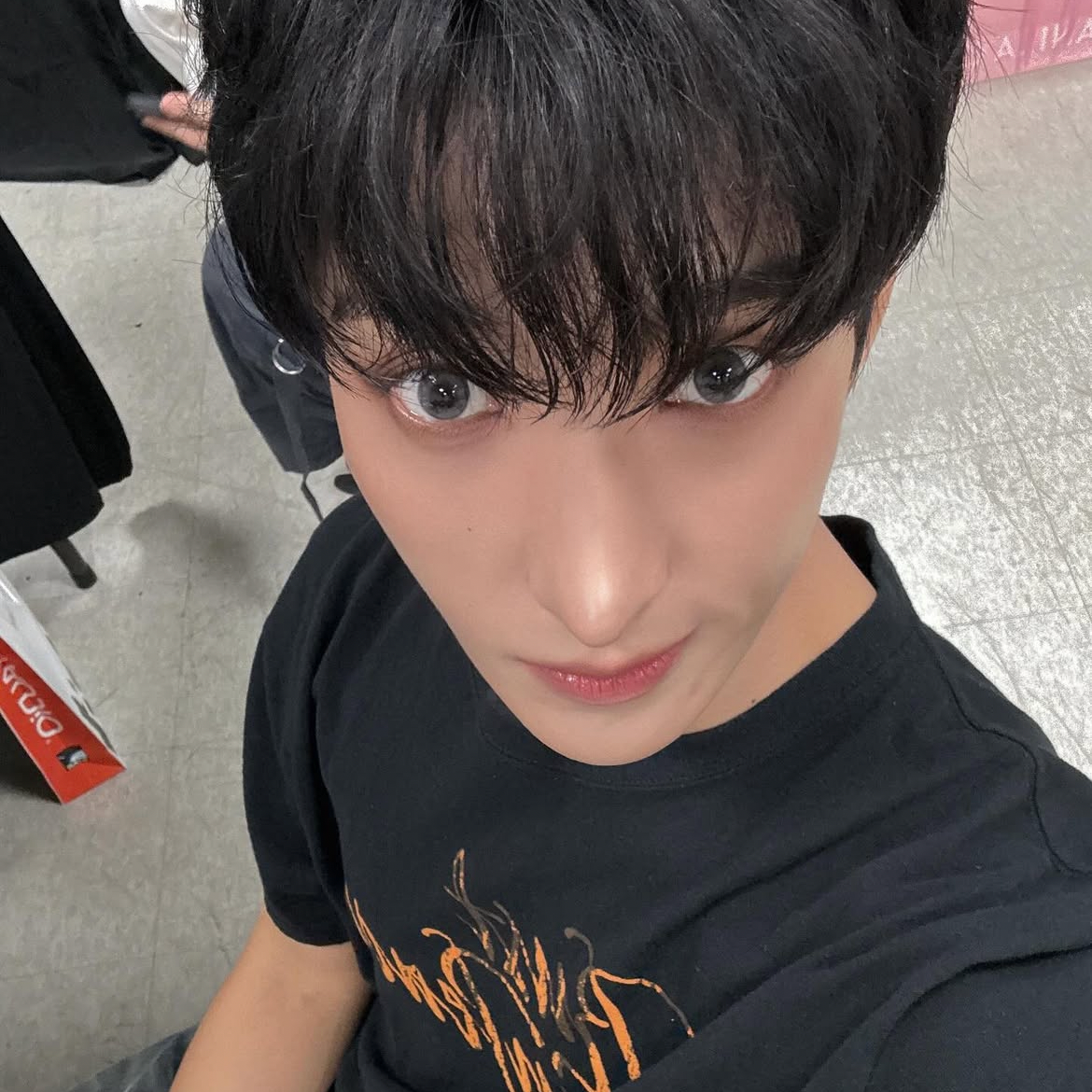 A moment captured by DK (SEVENTEEN)'s fan