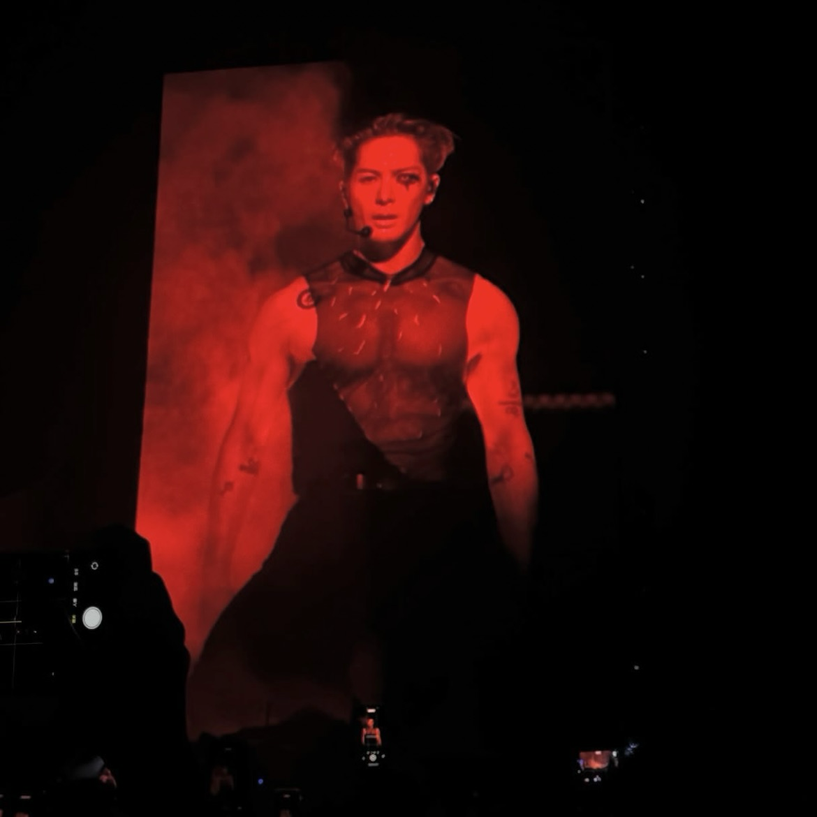 A moment captured by Jackson (GOT7)'s fan