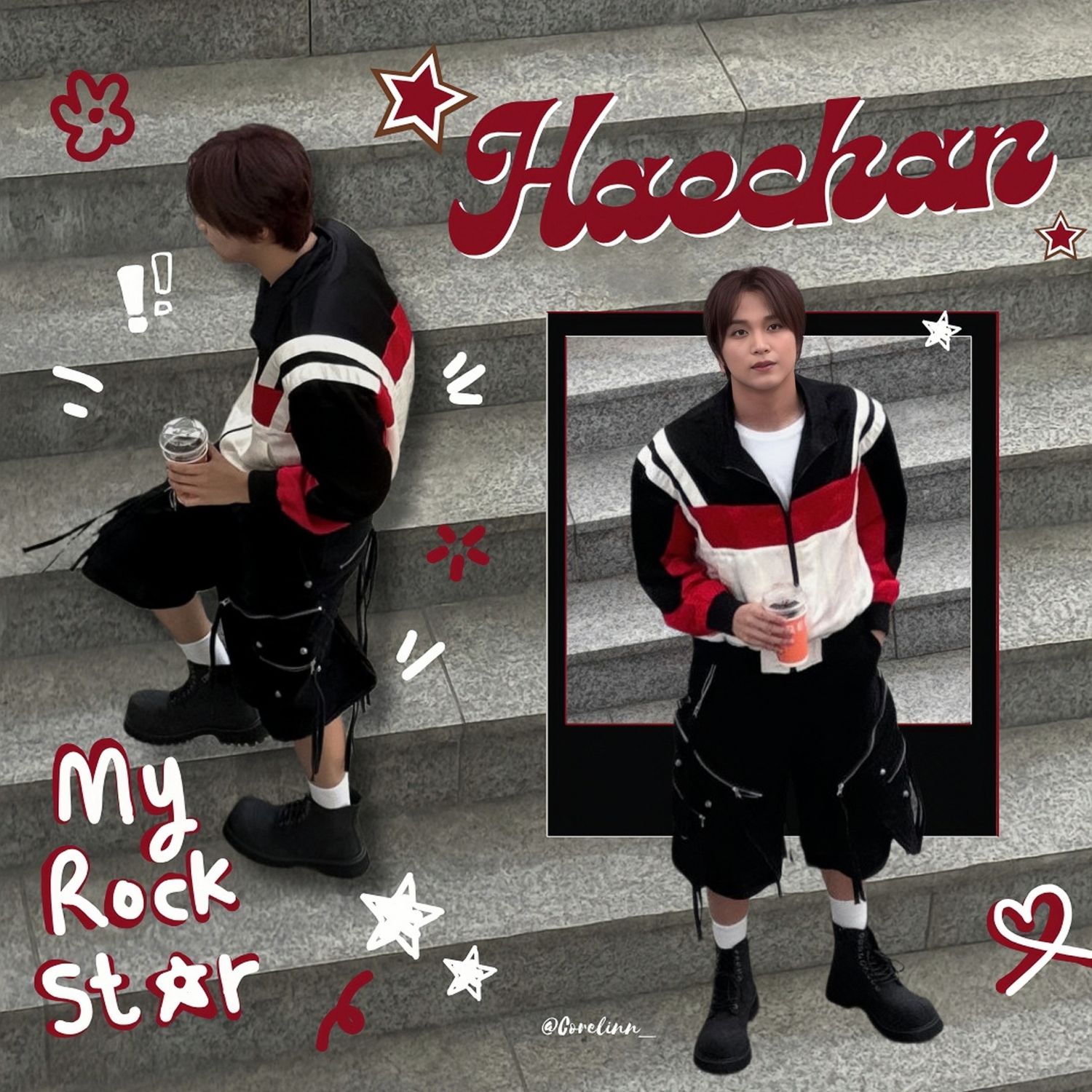 Behind-the-scenes cut of Haechan (NCT 127, NCT DREAM)