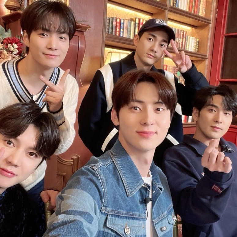 Recent activity shot of NU'EST