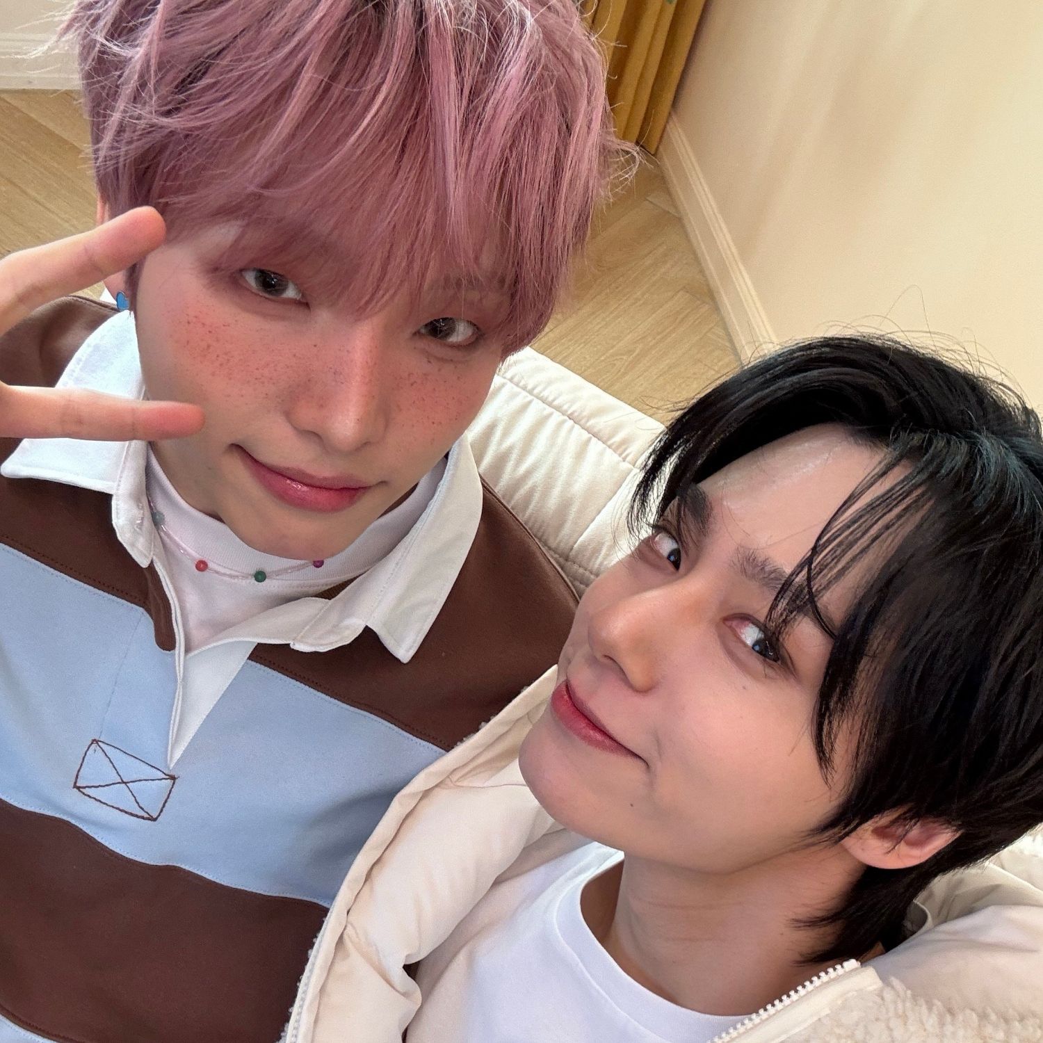 Recent activity shot of Seoho (ONEUS)