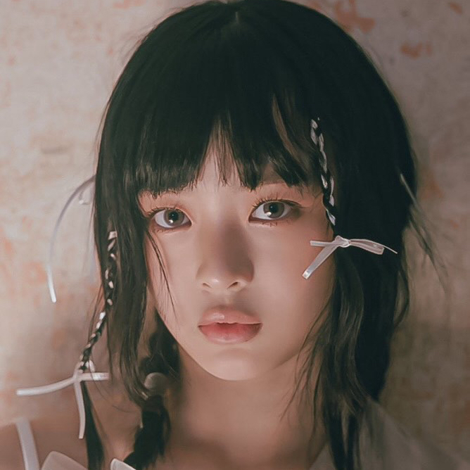 Recent activity shot of HANNI (NewJeans)