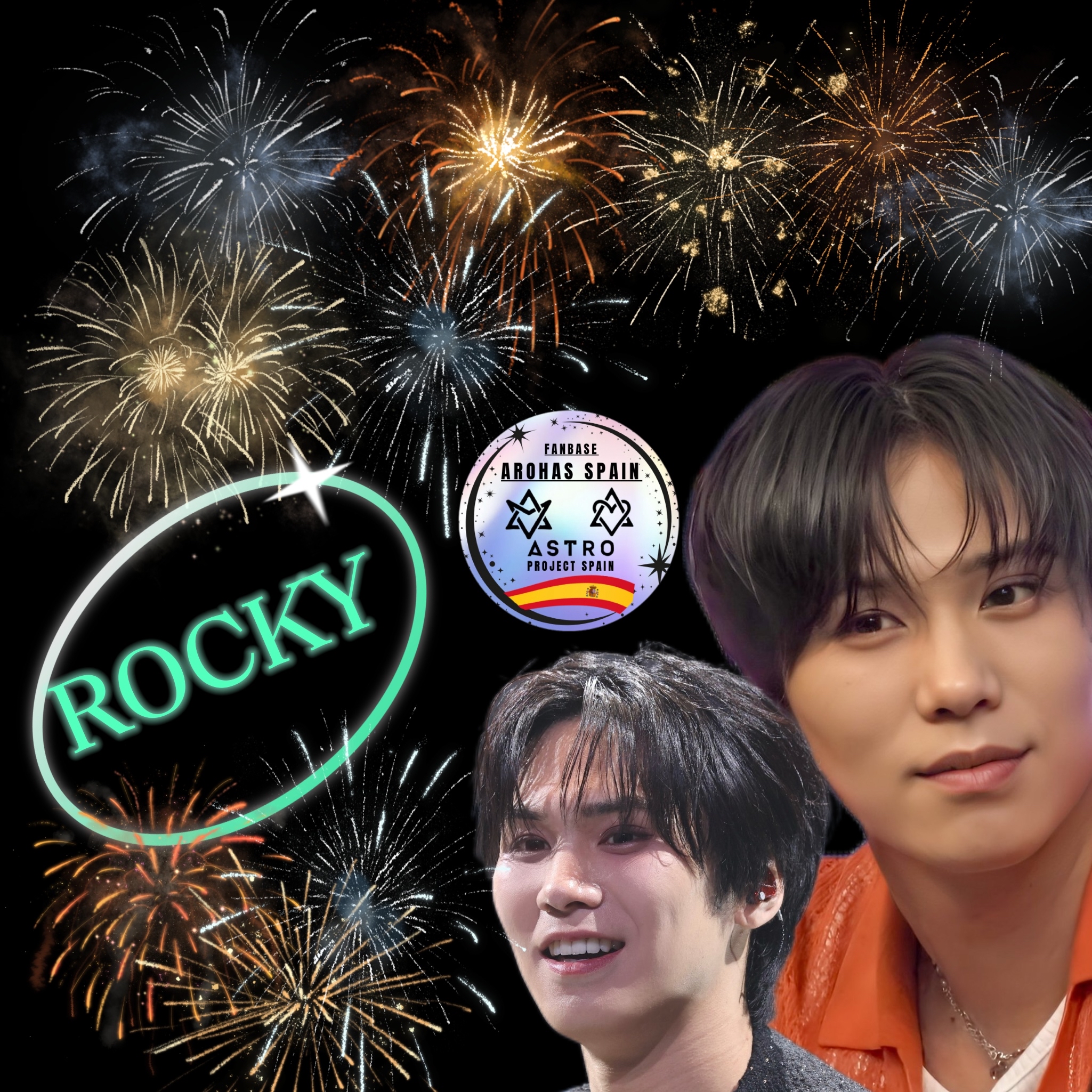 A moment captured by ASTRO's fan