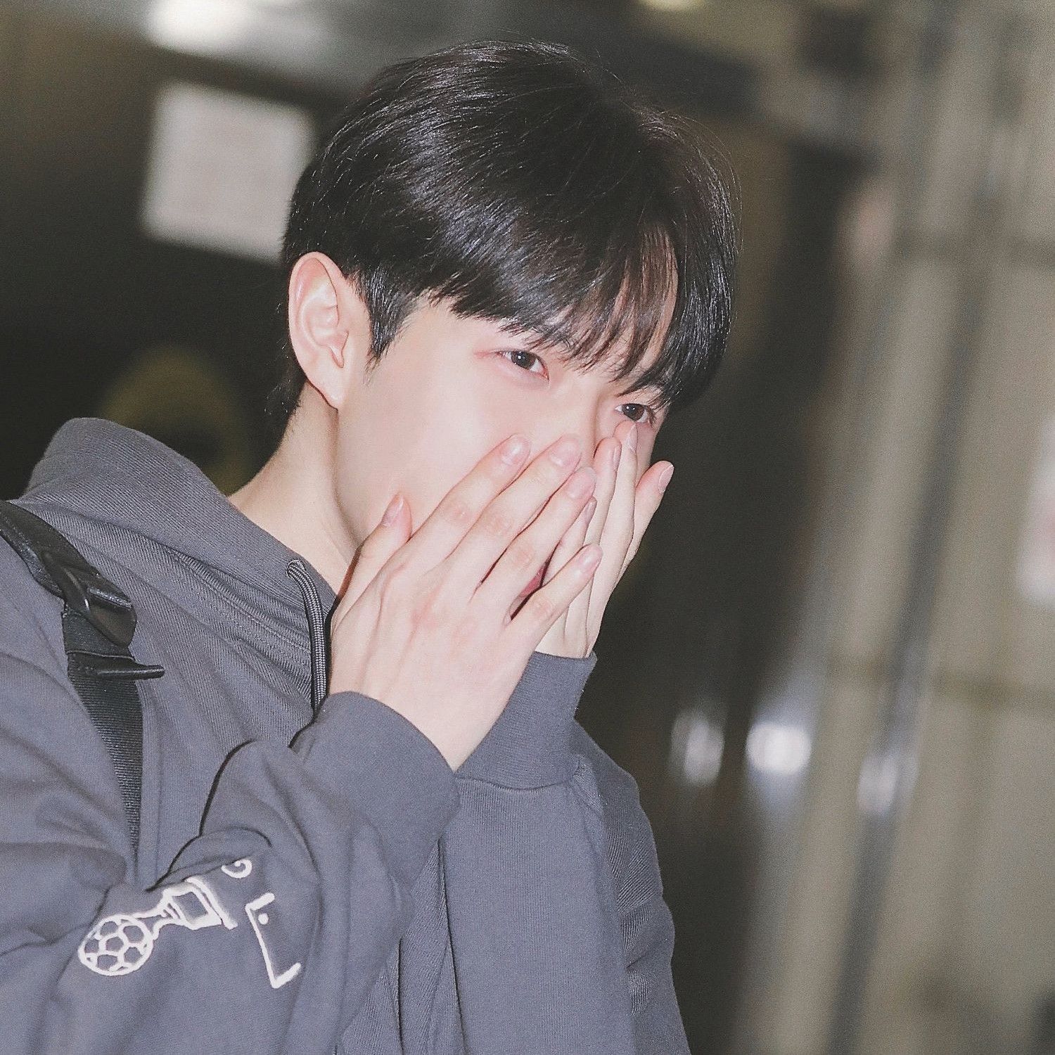 A moment captured by Kim Jaehwan's fan