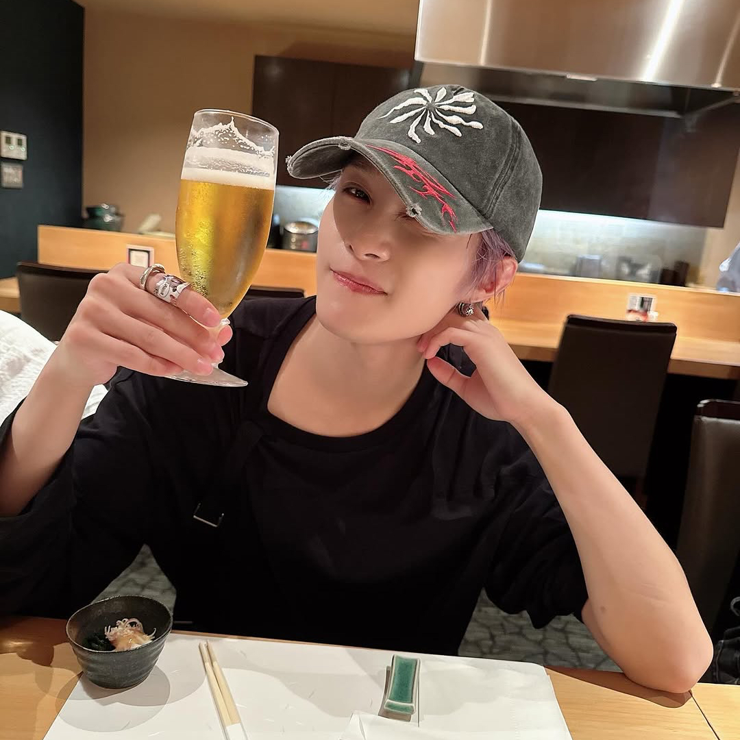 A moment captured by YANGYANG (WayV)'s fan