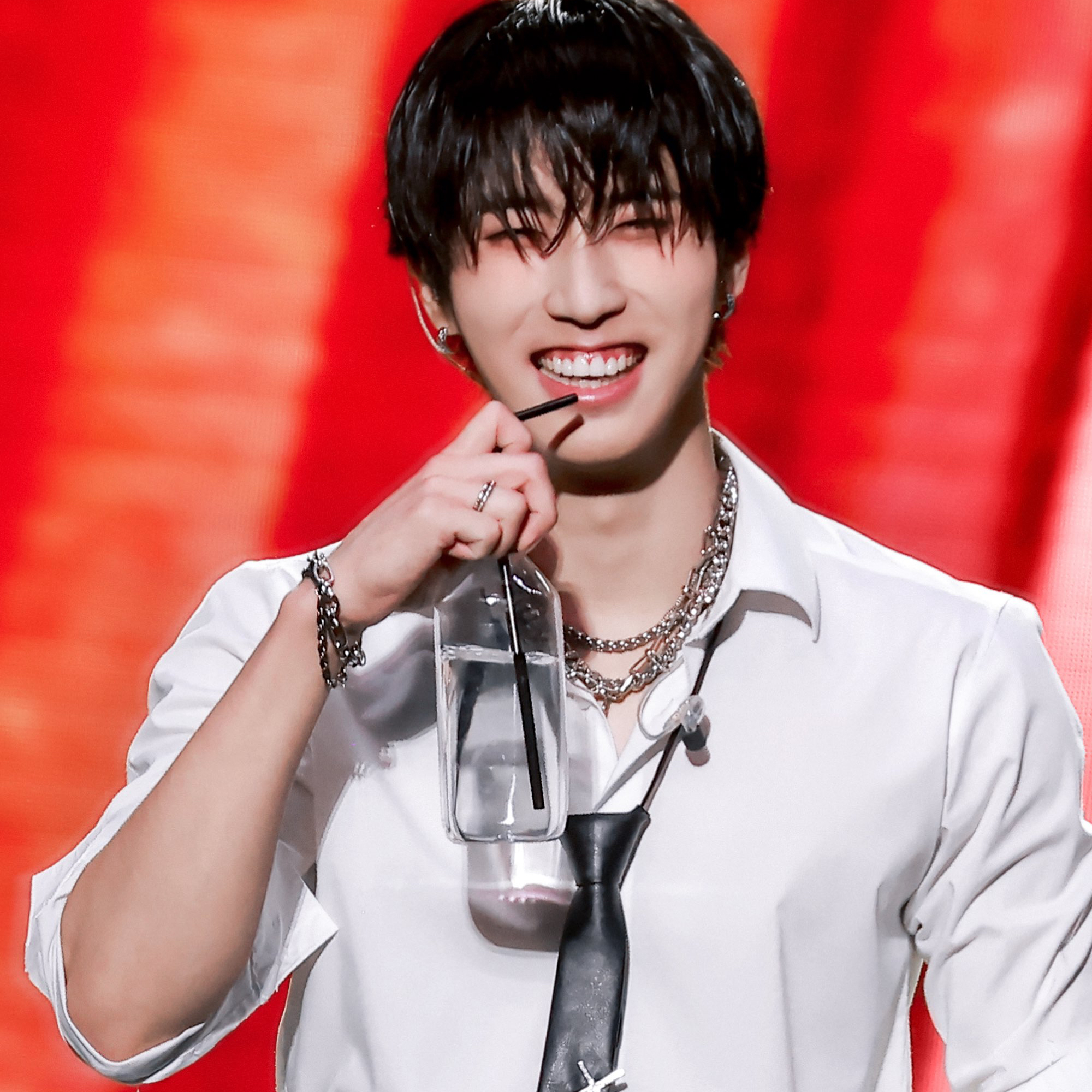 Recent activity shot of HAN (Stray Kids)