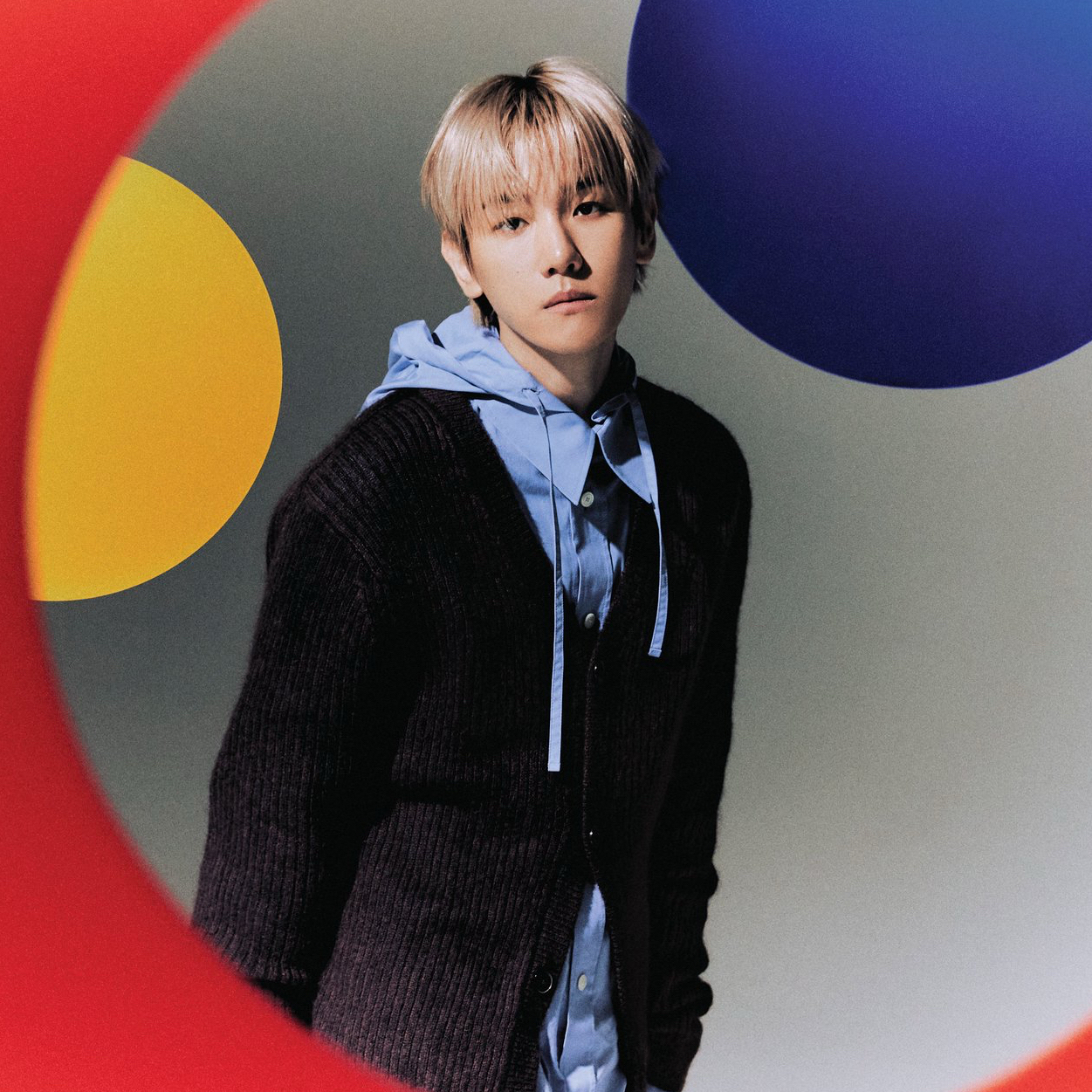 ベクヒョン (EXO)の舞台裏ショット