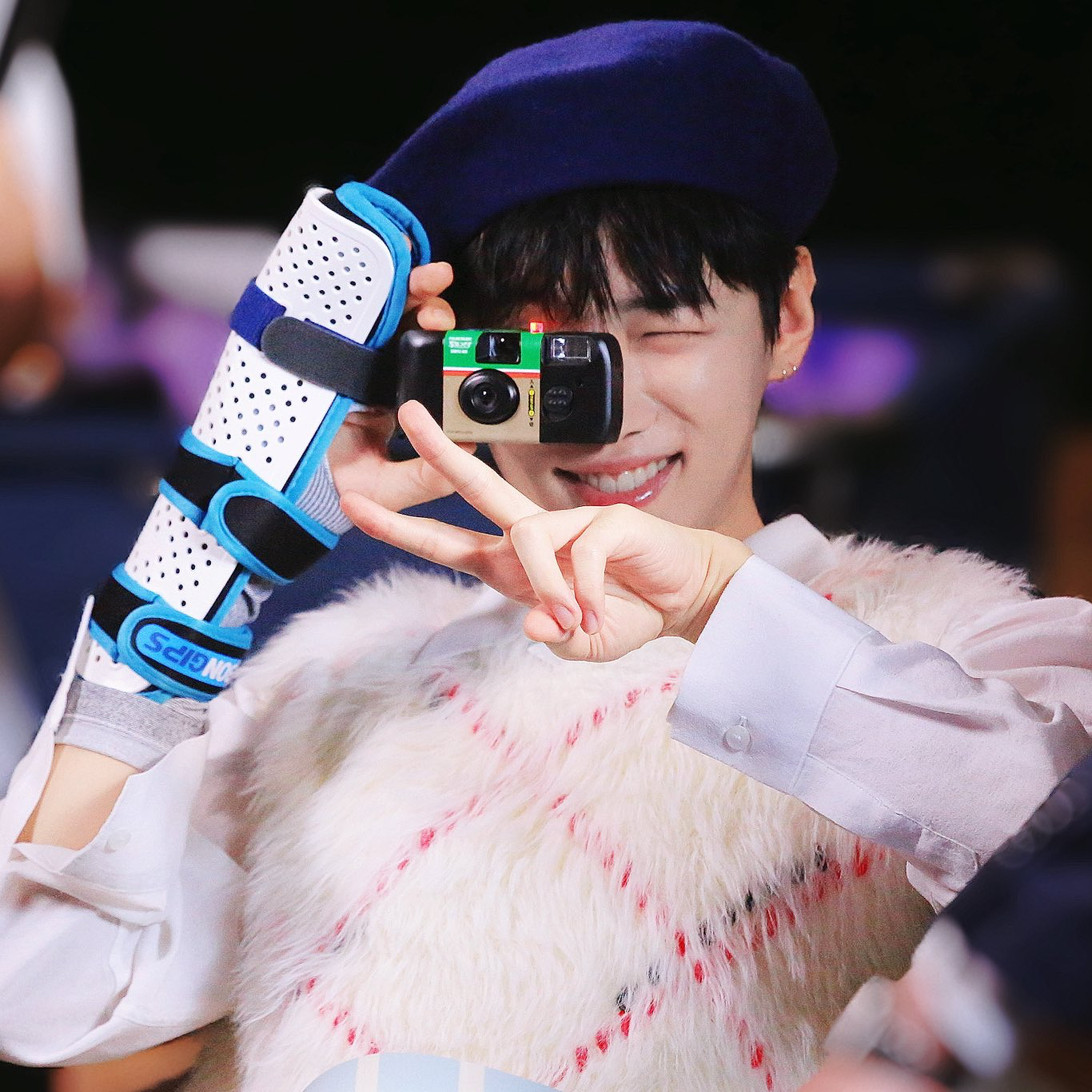 A moment captured by Jaechan (DKZ)'s fan
