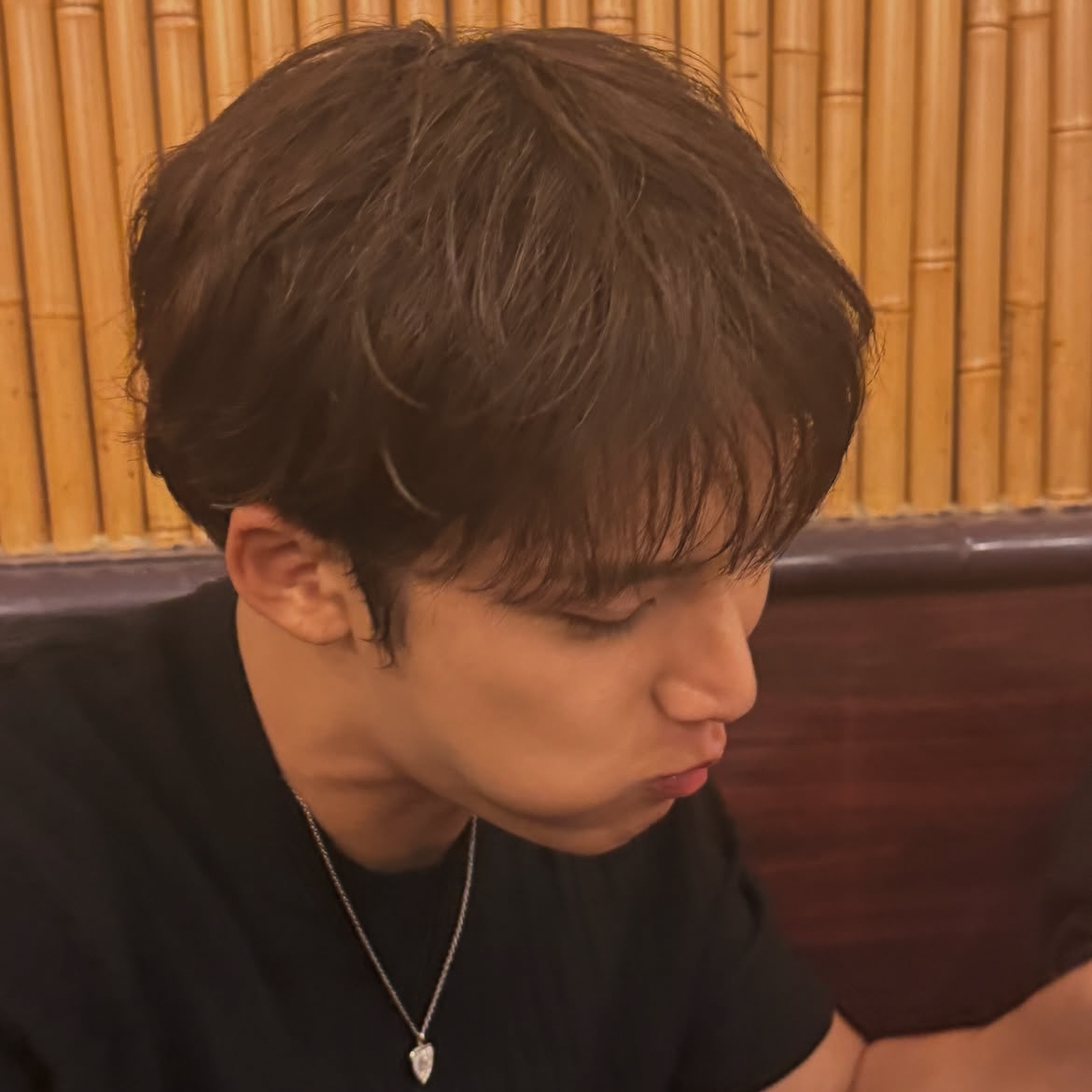 Recent activity shot of Mingyu (SEVENTEEN)