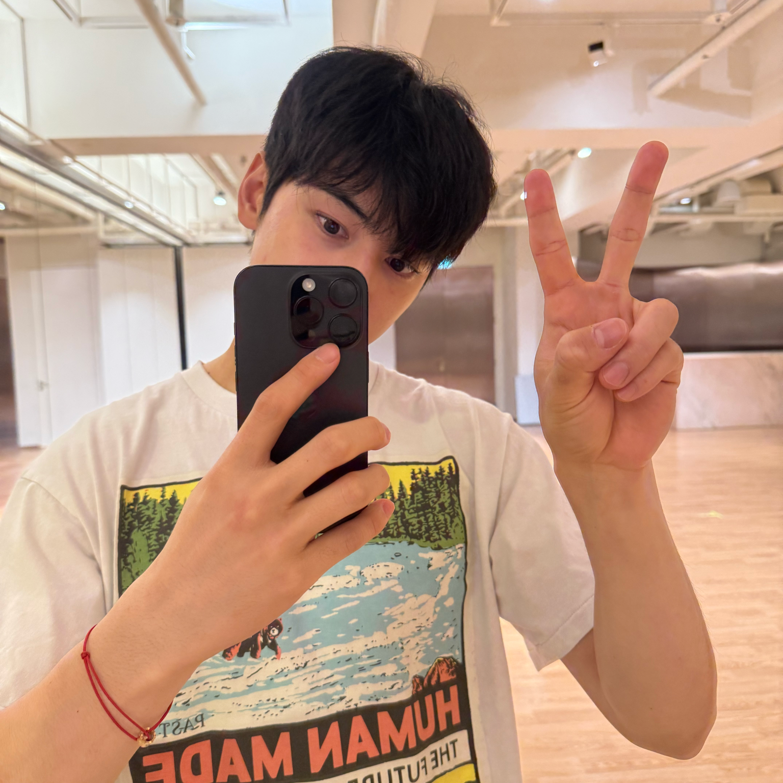 Recent activity shot of Eunwoo (ASTRO)