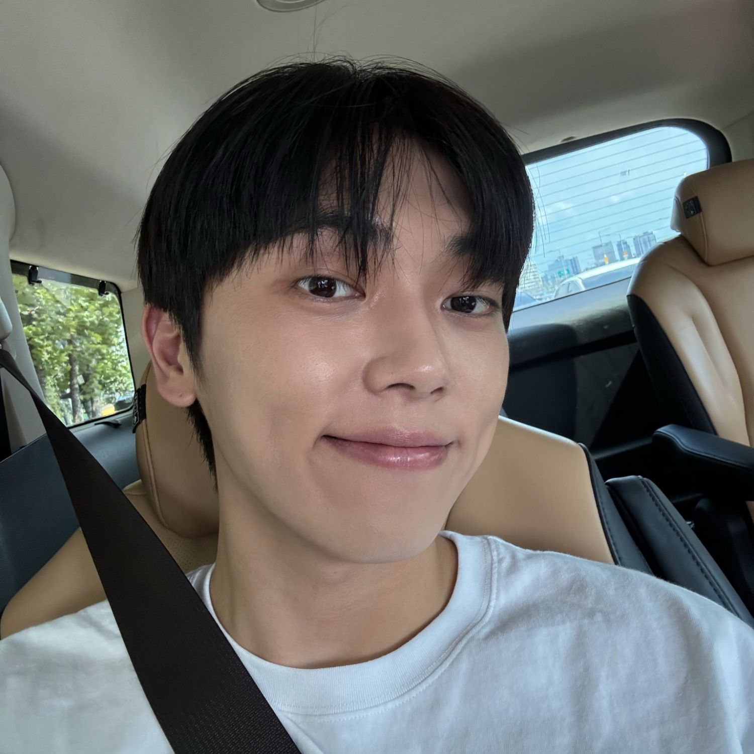 A moment captured by Minkyun (ONF)'s fan