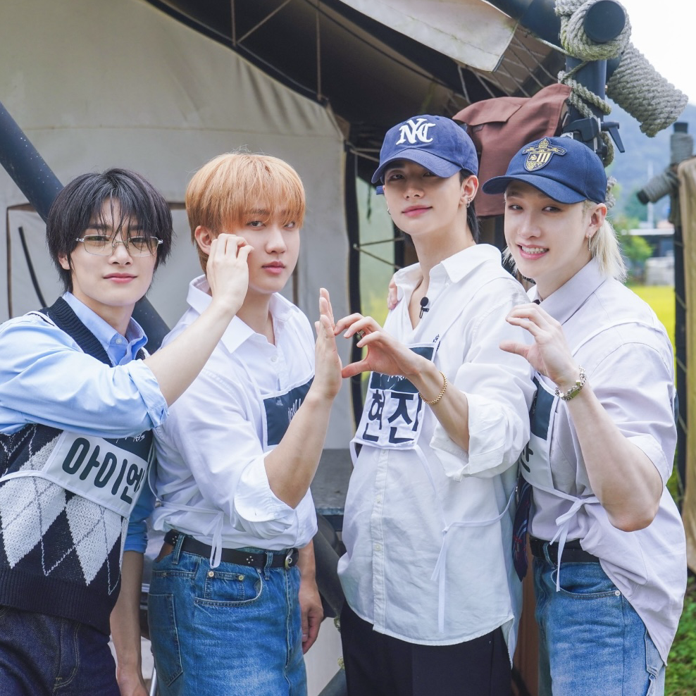 Recent activity shot of Hyunjin (Stray Kids)