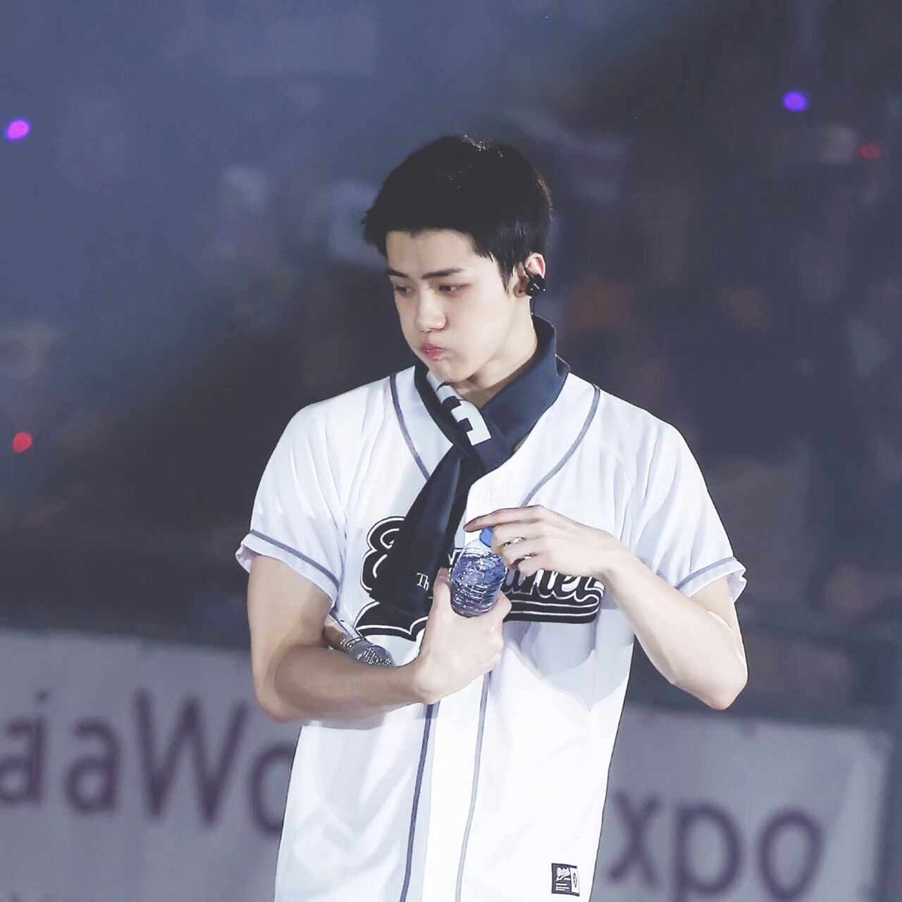 A moment captured by Sehun (EXO)'s fan