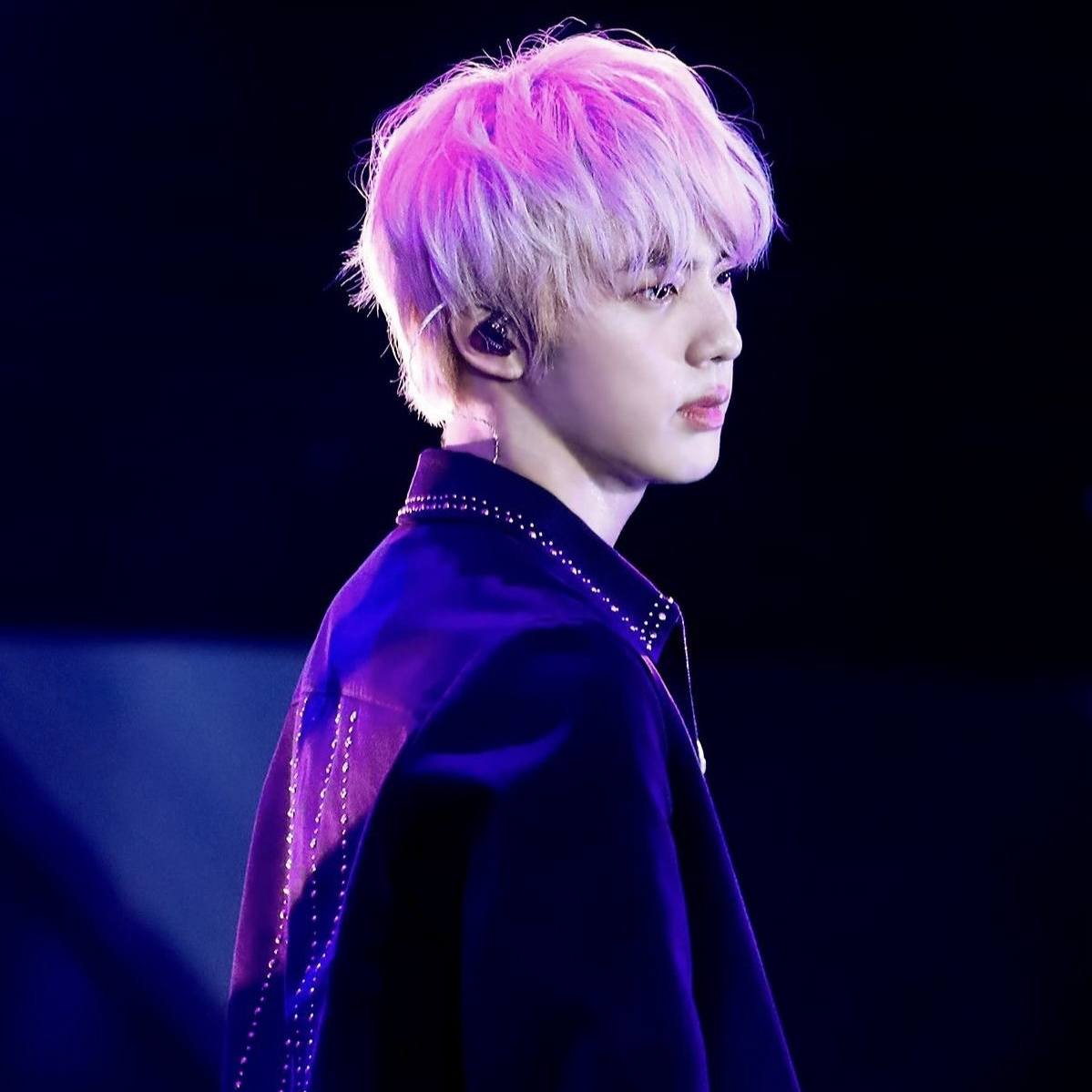 A moment captured by Jin (BTS)'s fan
