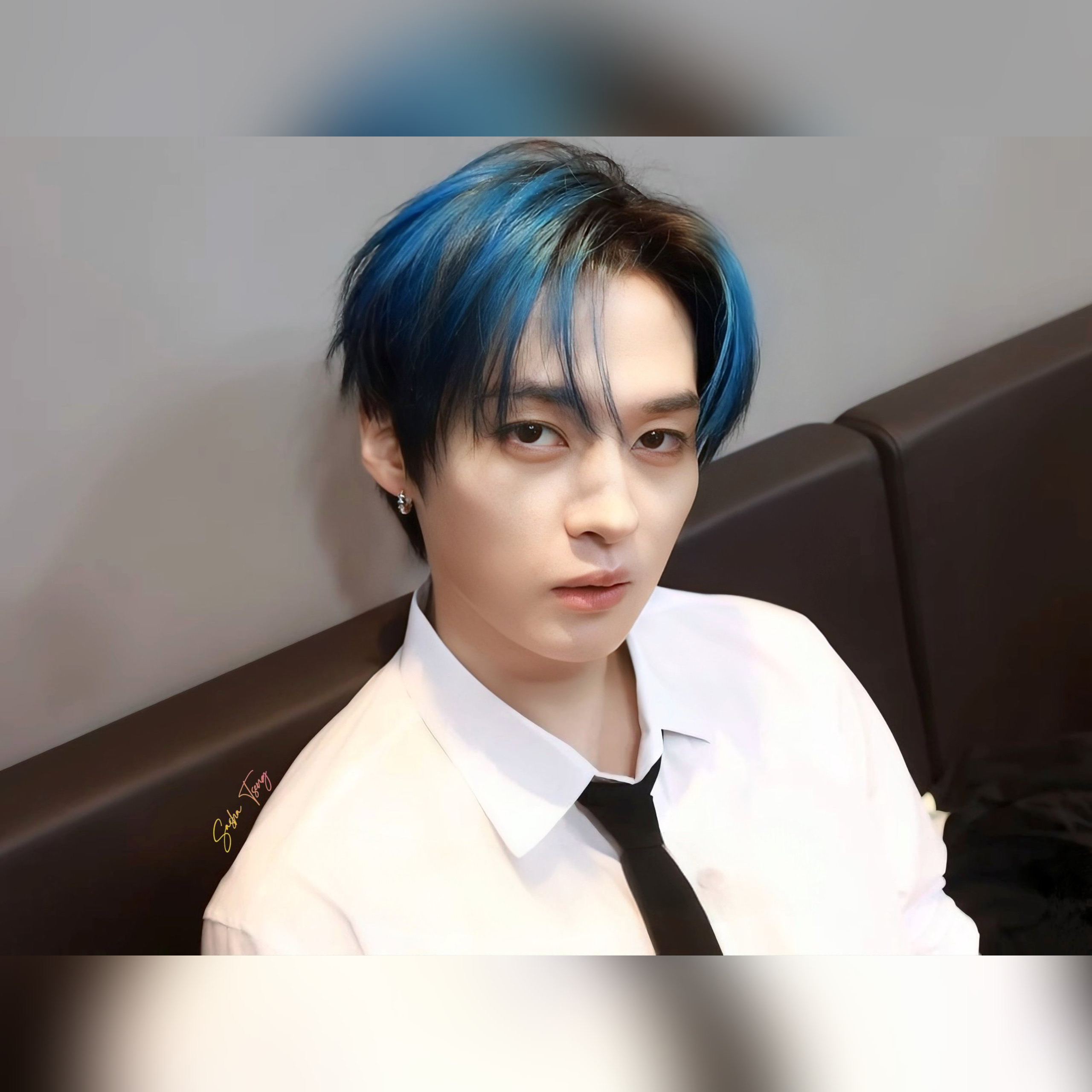 A moment captured by Lee Know (Stray Kids)'s fan