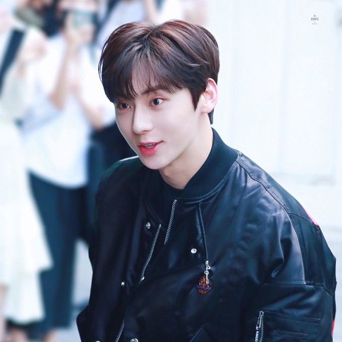 Recent activity shot of Hwang Minhyun