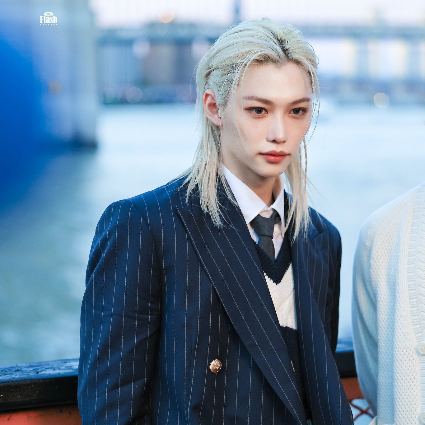 A moment captured by Felix (Stray Kids)'s fan